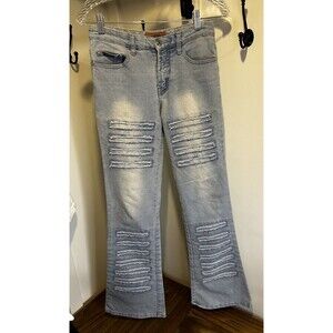 Vintage Daniel Women’s Jeans Flare Leg Distressed Look Juniors Size 3